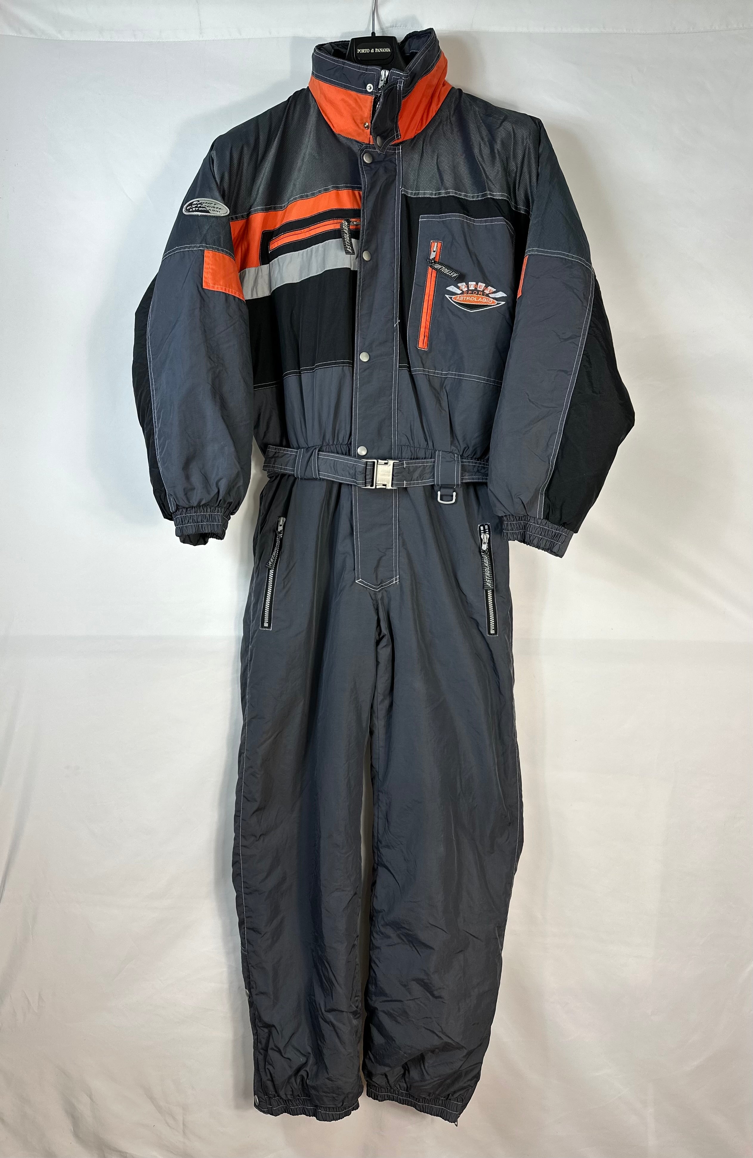 TAGLIA XL- Tuta intera astrolabio grigia